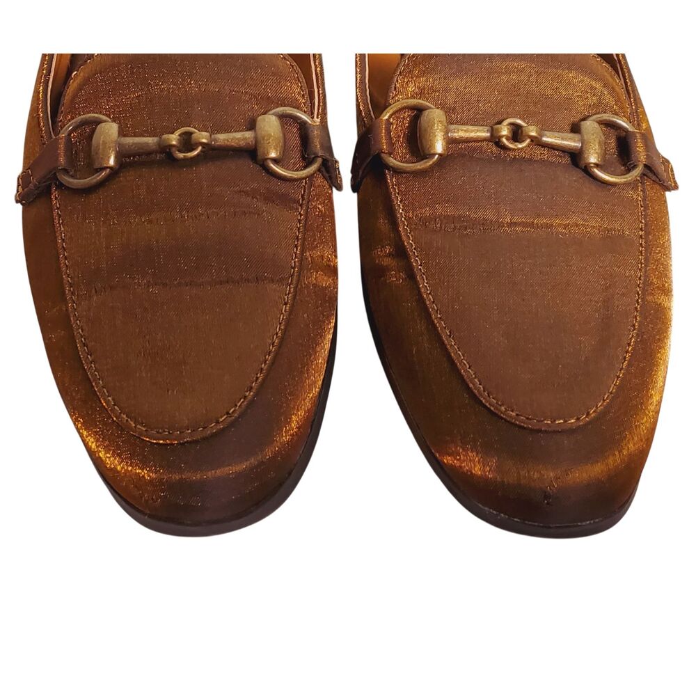 Cliffs by White Mountain Nooks Bit Bronze Metallic Loafer Women's Size 7.5 - Picture 3 of 7